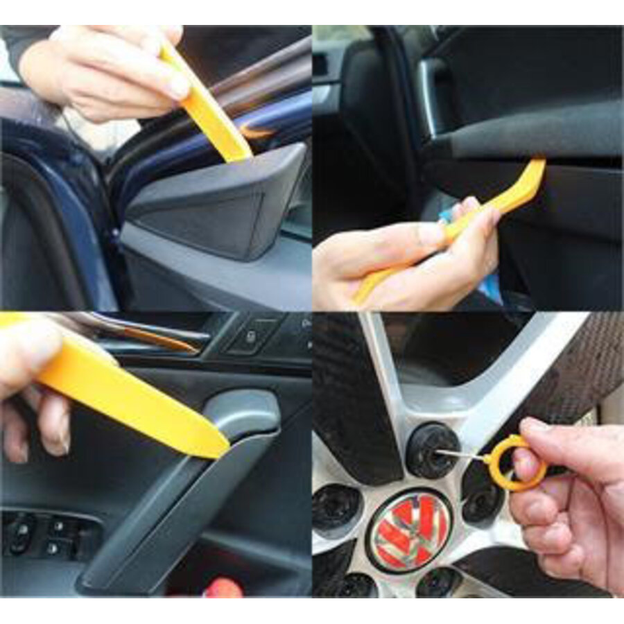Набор инструментов для демонтажа-монтажа пластика авто, фото , изображение 2