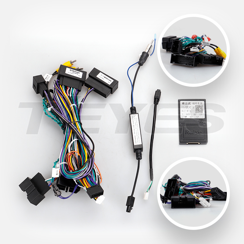 Рамка и проводка 9.0" для Ford Kuga 2 Escape 3 【A】 2012-2019 [F1], Комплектация: A, фото , изображение 2