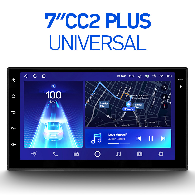 Универсальная магнитола 2Din CC2 Plus 7.0" 4+64Gb, Версия устройства: CC2 Plus, Оперативная память: 4 Gb, фото 