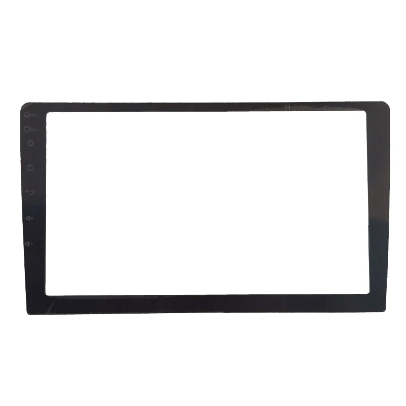 Защитное стекло (черное) для 9" дисплея 229*129*217, фото , изображение 2