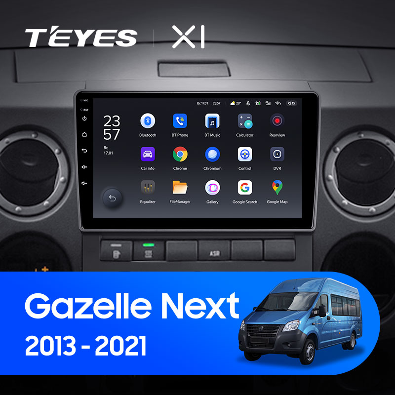 Автомагнитола GAZ Gazelle 2013-2021 | Купить TEYES X1 для GAZ Gazelle в ...